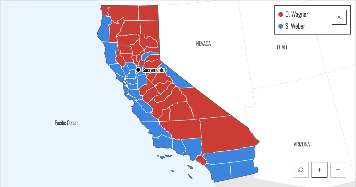 California Secretary of State 2026 election results